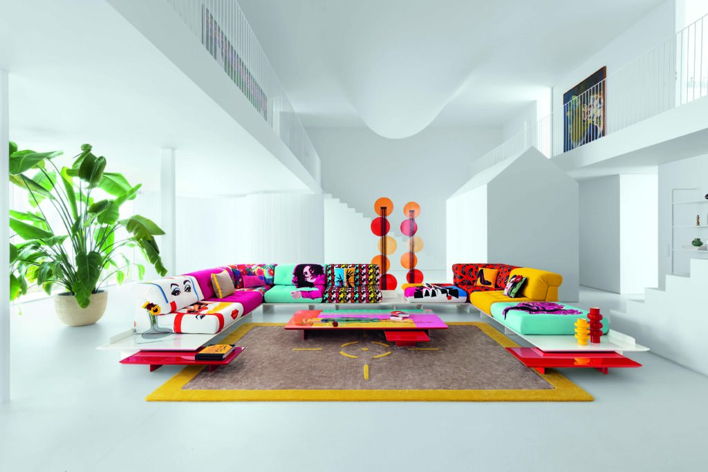 Pedro Almodóvars Lounge El Deseo für Roche Bobois