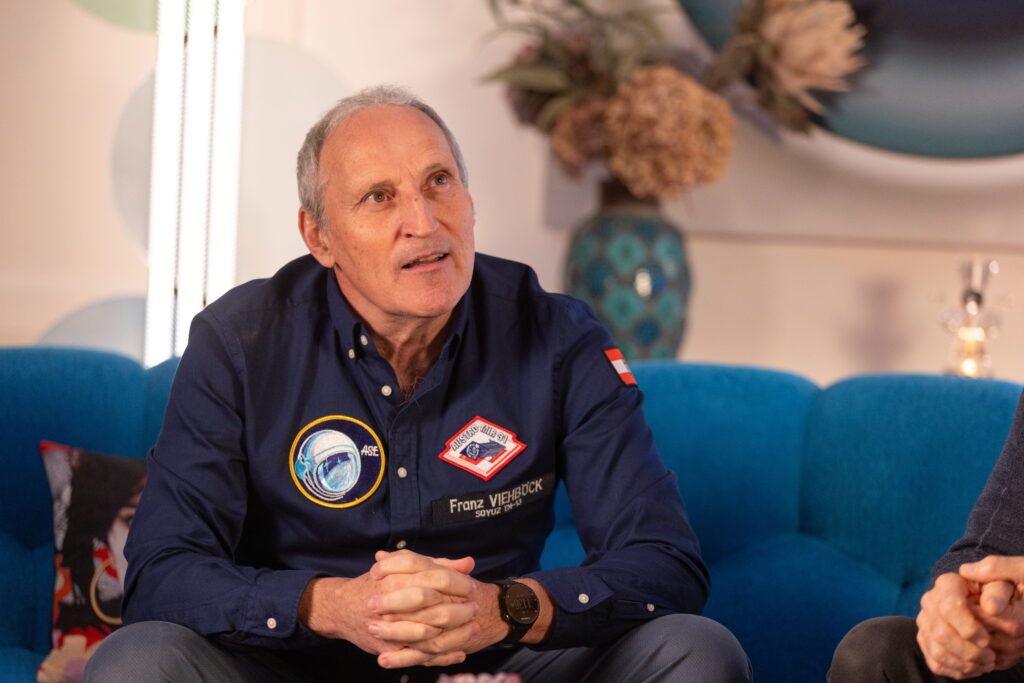 Astronaut Franz Viehböck, heute CEO der Berndorf AG (Foto: CALL Magazine/Roland Unger)